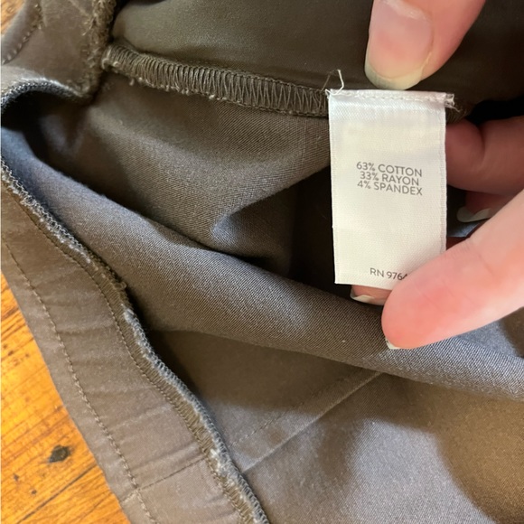 J. Jill Brown Straight Leg Pants with Zippered Pockets!!! NWT - Picture 8 of 11